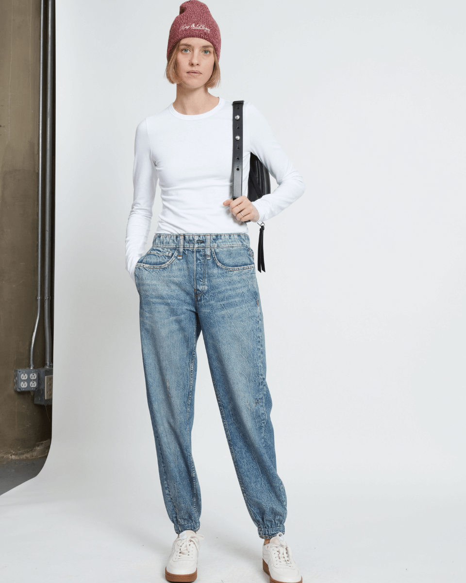 Rag & Bone Jeans Rag & Bone Liquid Miramar Jogger in "Dee" Wash