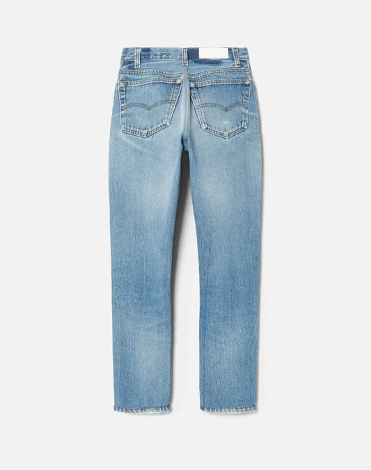 RE/DONE Jeans RE/DONE High Rise Ankle Crop in Indigo