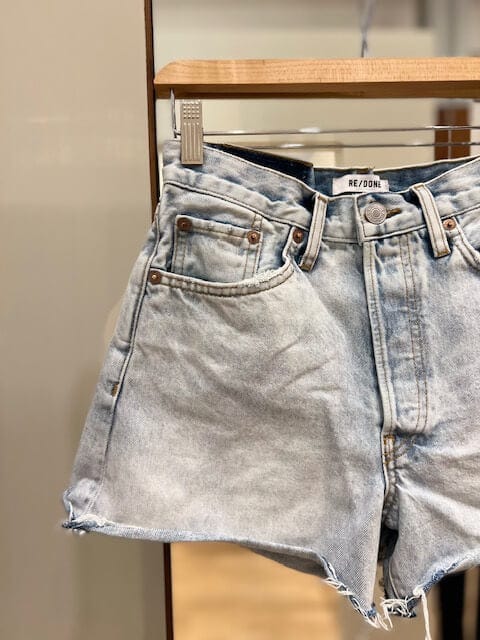 RE/DONE Shorts RE/DONE 90s Low Slung Shorts in Vintage Playa wash