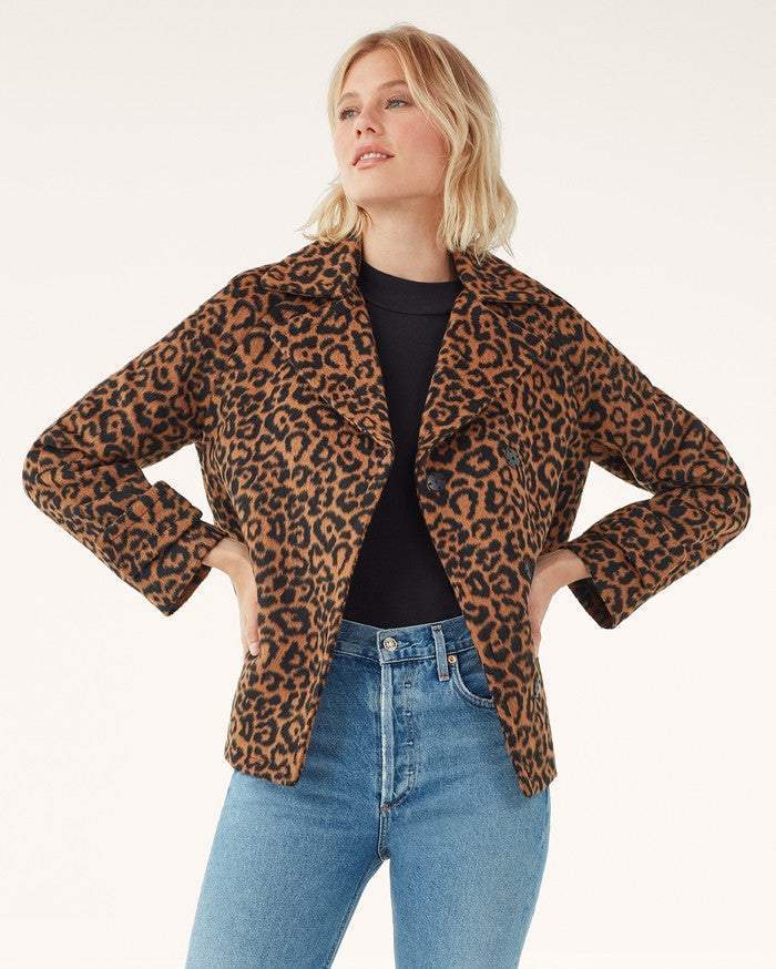 Splendid Suki Leopard Jacket
