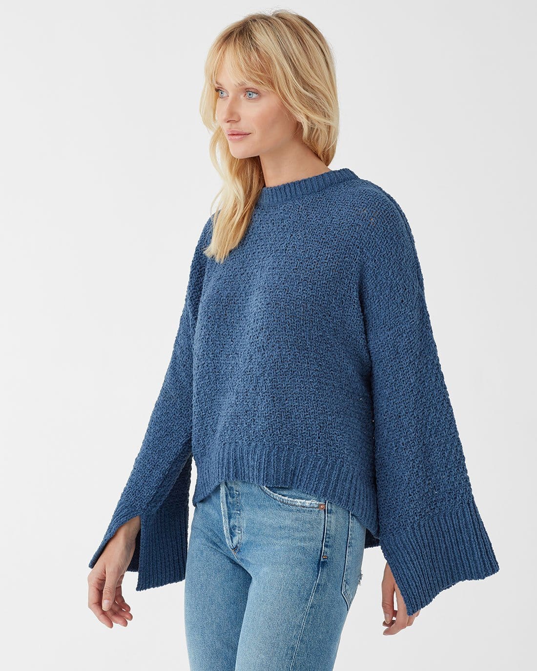 Splendid Bowie Sweater in Dusty Blue 