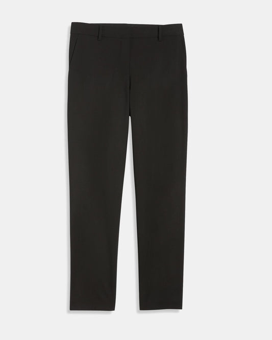 Theory Crop Pant Eco  in Pop Navy