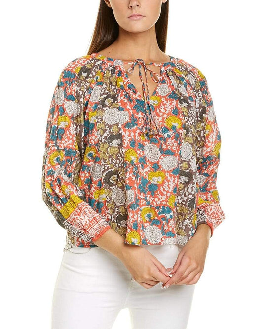 Velvet Blouses S Velvet Paz Raglan top in Multi