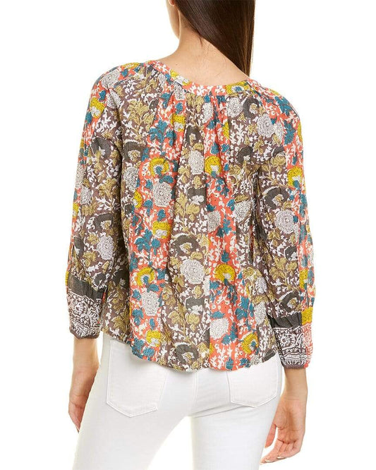 Velvet Blouses S Velvet Paz Raglan top in Multi