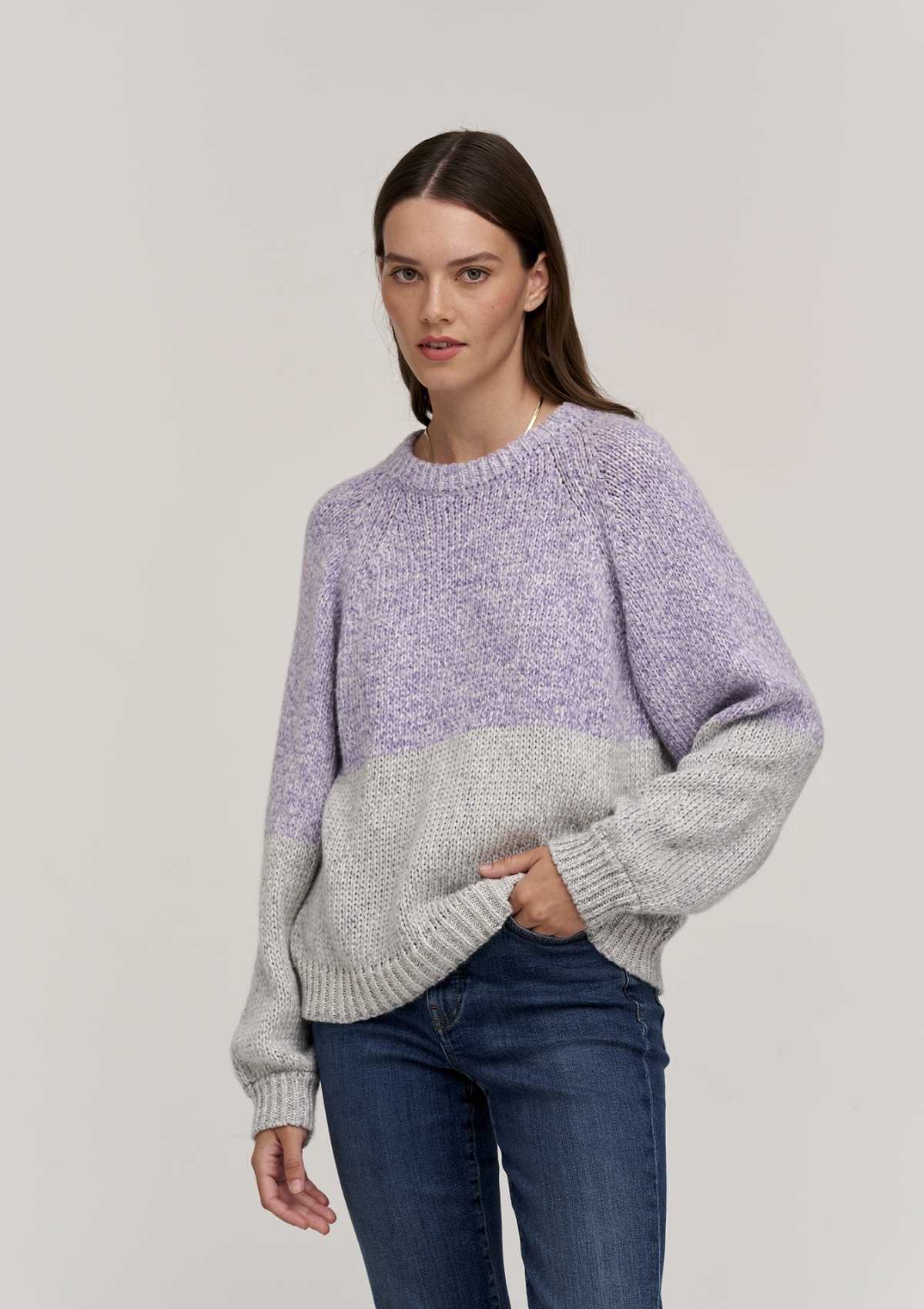 Velvet Sweaters Velvet Skylar Sweater in Lilac